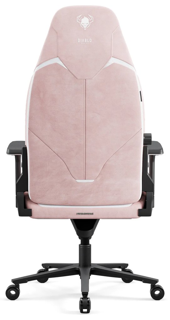 Herné kreslo Normal Size v čierno-ružovej farbe: Diablo X-Eye Prime Akira Pink