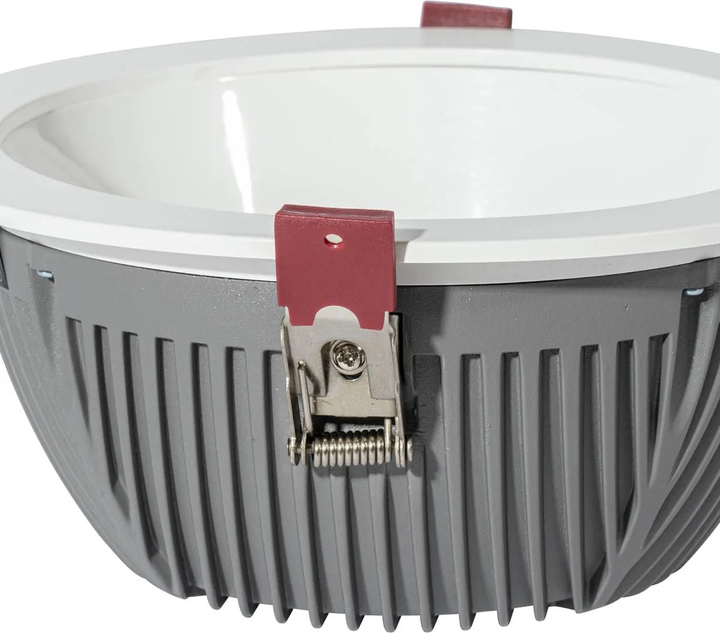 Sada 6 zapustených bodových svetiel biela vrátane LED 3000K-5000K - Elias