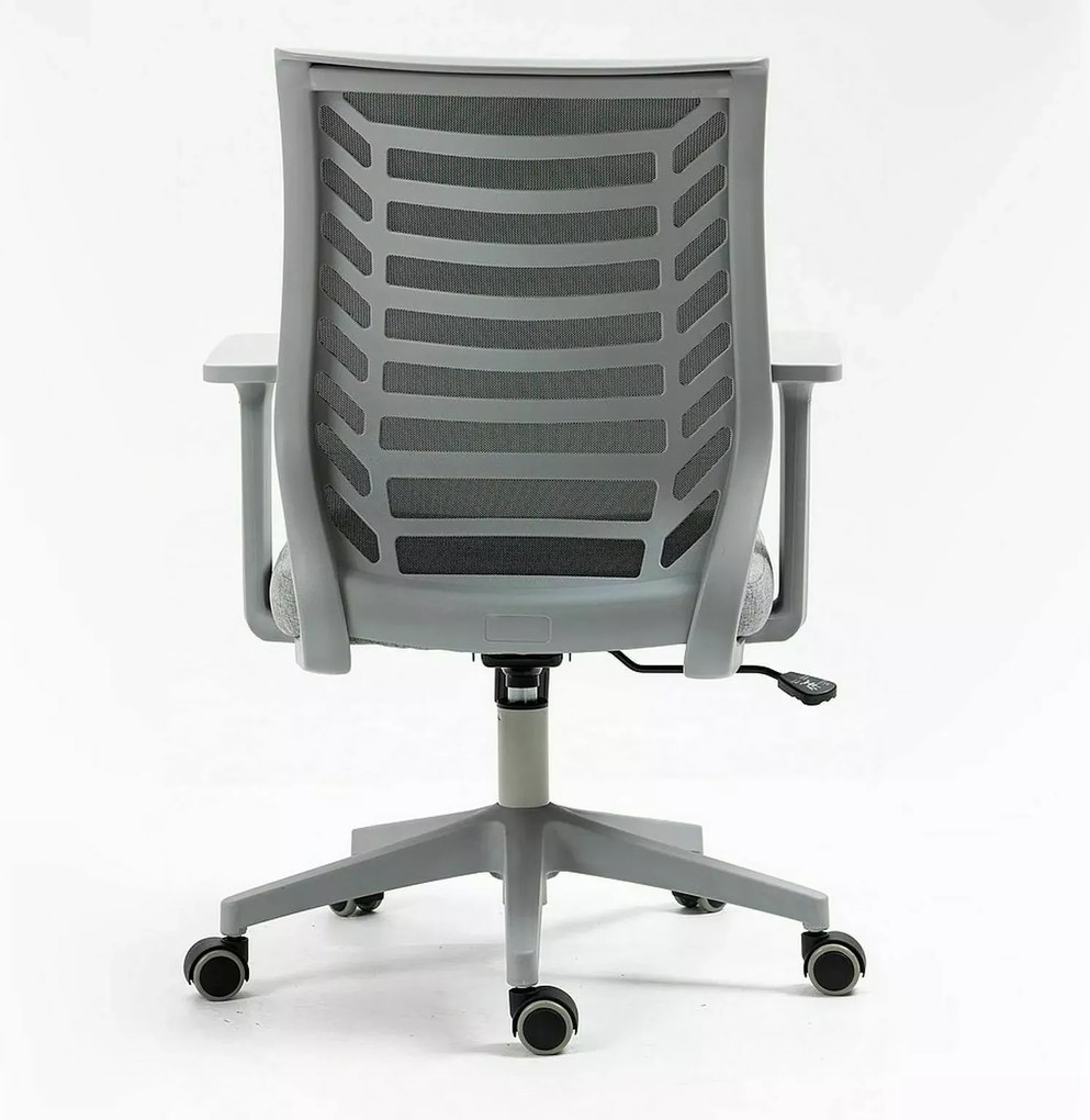 SI Otočná stolička Q-320 čierna - sivá