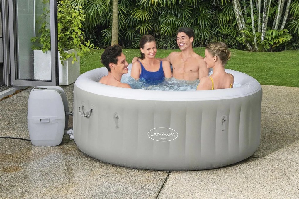 BESTWAY Lay-Z-Spa Tahiti AirJet Vírivka, 180 x 66 cm, 2-4 osoby 60007
