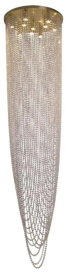 Searchlight 10883-10SB - Prisadený luster SWOOP 10xGU10/50W/230V