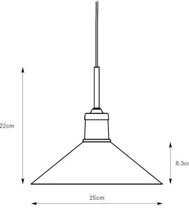 Markslöjd 108868 - Luster na lanku VELA 1xE27/40W/230V mosadz/zelená