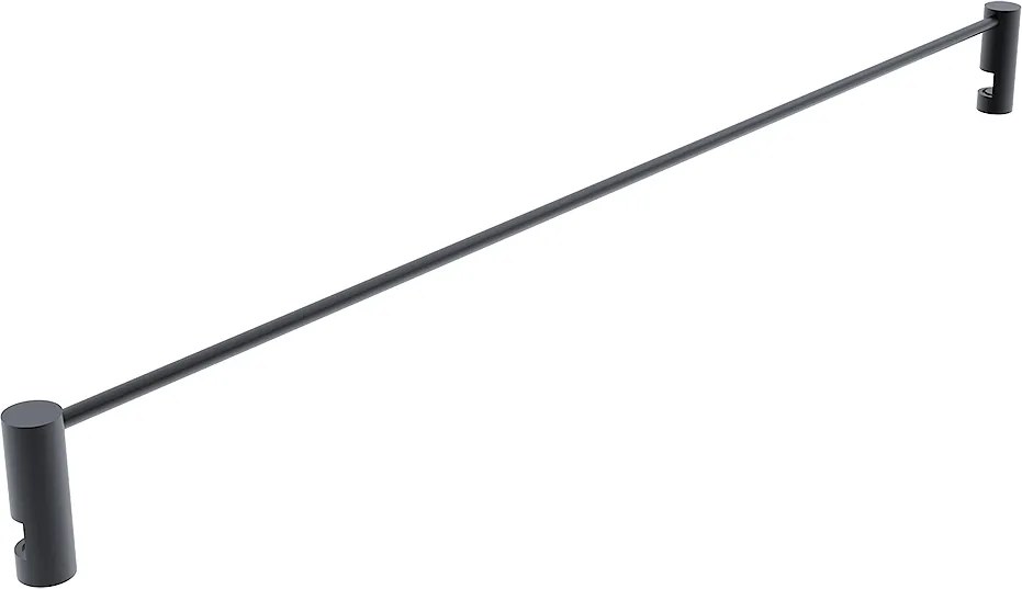 Nimco Ohrádka k poličke, 40 cm UNIX ČIERNA - UNC 1001S-40-90