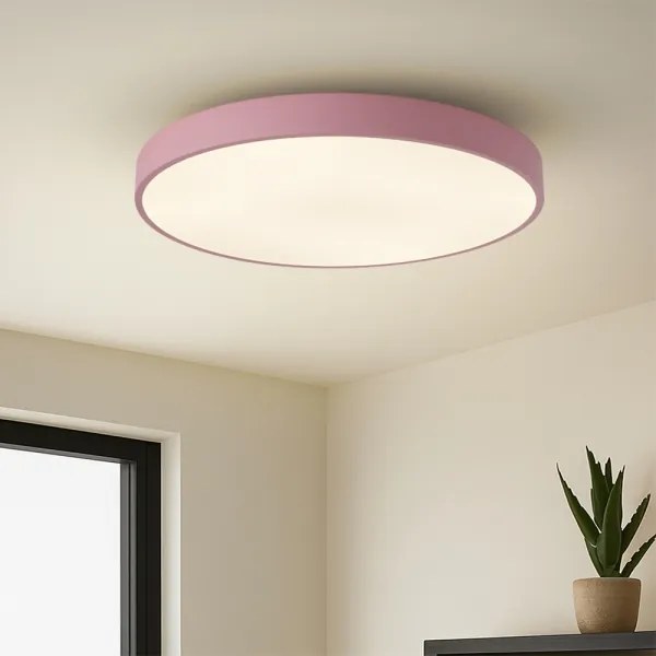 Brilagi - LED stropné svietidlo POOL LED/60W/230V 3000/4000/6000K 60 cm ružová