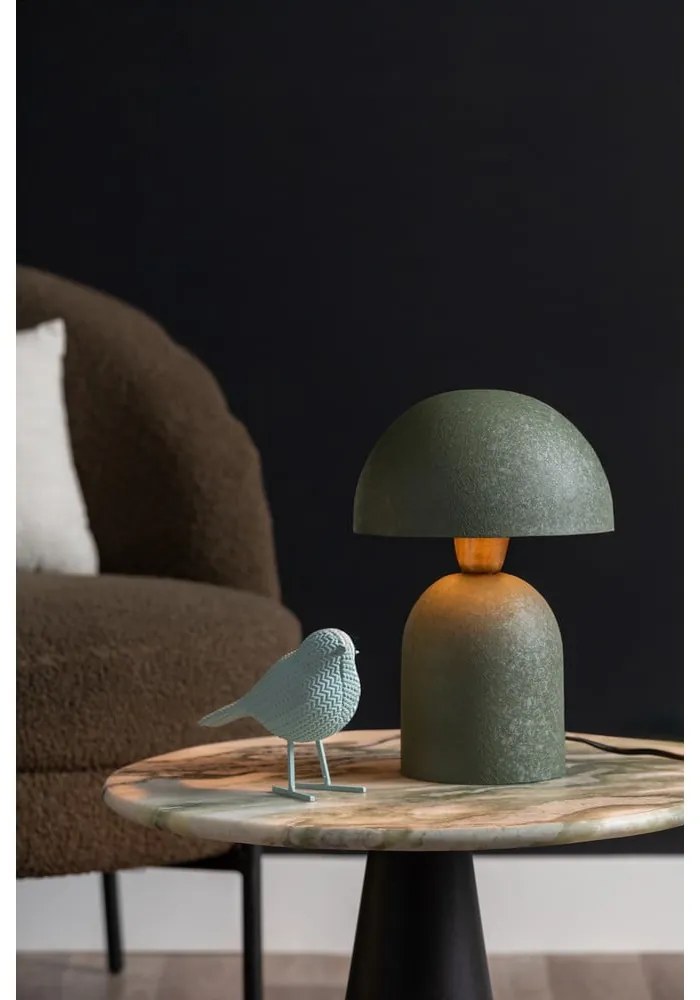 Mramorový okrúhly odkladací stolík ø 40 cm Force – Leitmotiv