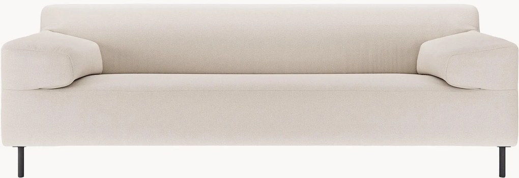 Pohovka freistil180 (3-miestna), striebornosivá/čierna, Š 222 cm