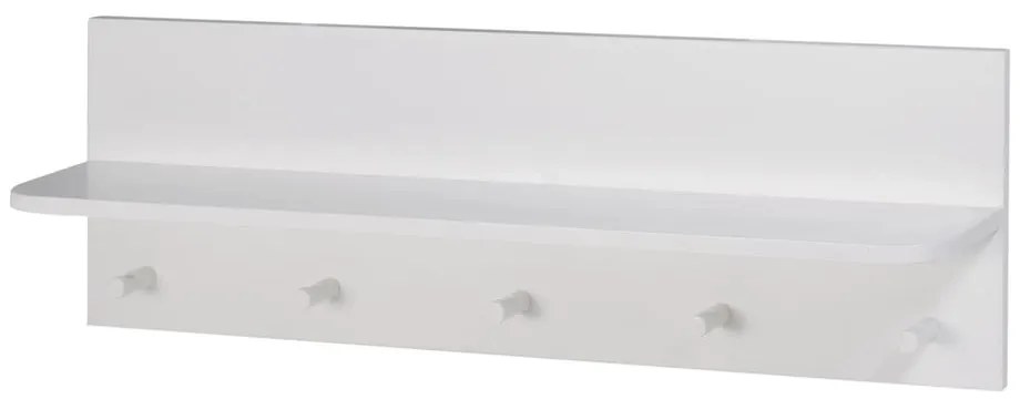 Svetlosivý nástenný detský vešiak Maren 2 – Roba