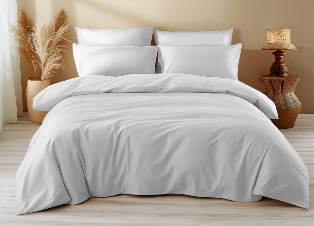 Bavlnené obliečky STANDO biele hotelová kapsa Rozmer obliečky: 70 x 90 cm | 140 x 200 cm