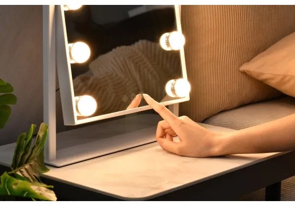 Immax 08984L - LED Stmievateľné kosmetické zrkadielko MUST HAVE LED/12W/230V