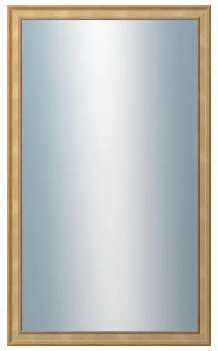 DANTIK - Zrkadlo v rámu, rozmer s rámom 60x100 cm z lišty TOOTH malá zlatá (3161)