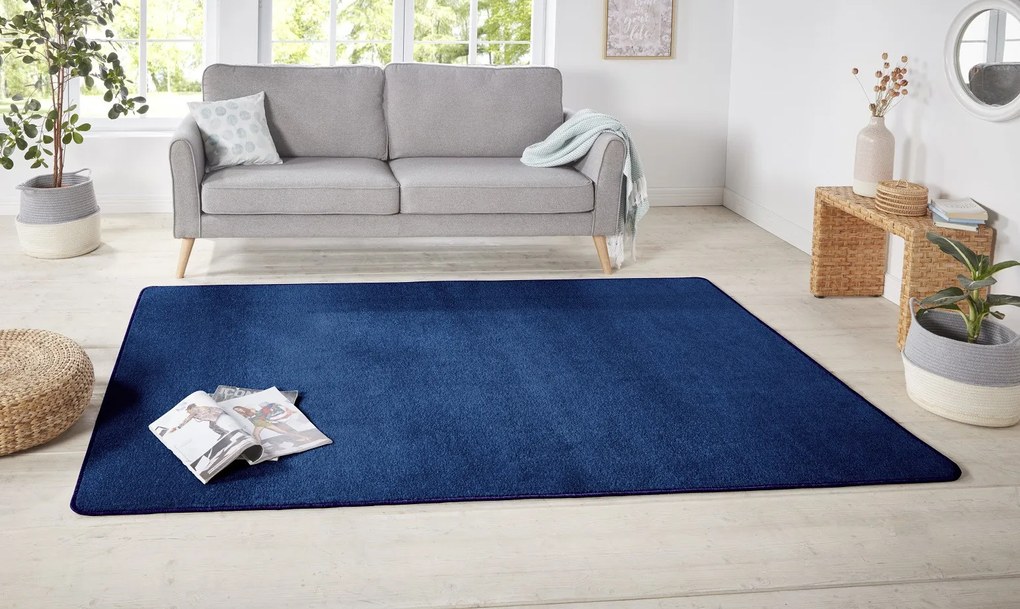 Hanse Home Collection koberce Kusový koberec Nasty 104447 darkblue - 80x200 cm