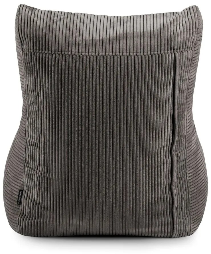 Fialový menčestrový sedací vak Lounge – SLOWDOWN