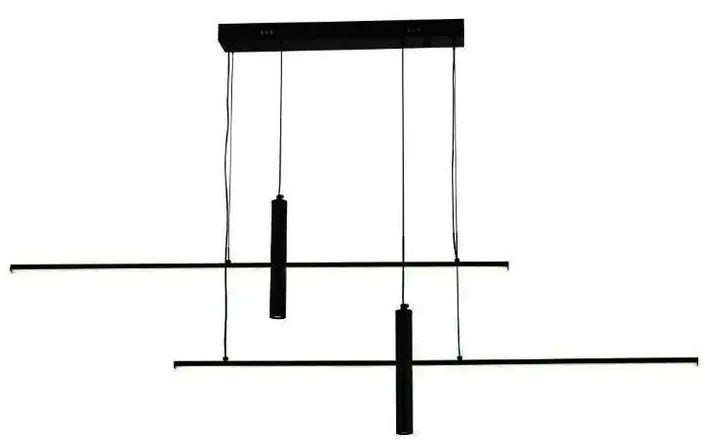 LED Stmievateľný luster na lanku LED/70W/230V 3000-6500K + diaľkové ovládanie