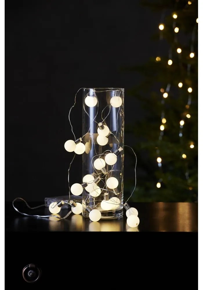 Svetelná reťaz počet žiaroviek 20 ks na baterky dĺžka 300 cm Mini Glow – Star Trading