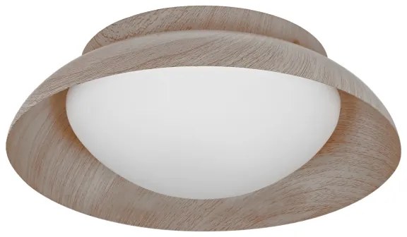 Osram - Stropné svietidlo ORBIS MILAN 2xE27/10W/230V pr. 30,5 cm drevený dekor