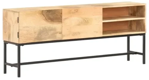 vidaXL Komoda 145x30x60 cm masívne mangovníkové drevo-