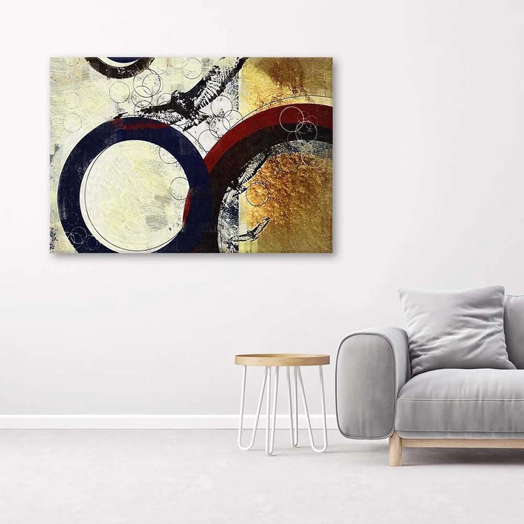Gario Obraz na plátne Hnedá abstrakcia Rozmery: 60 x 40 cm