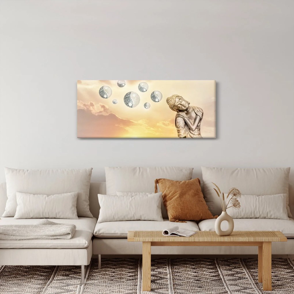 Obraz - Čas meditácie (120x50 cm)