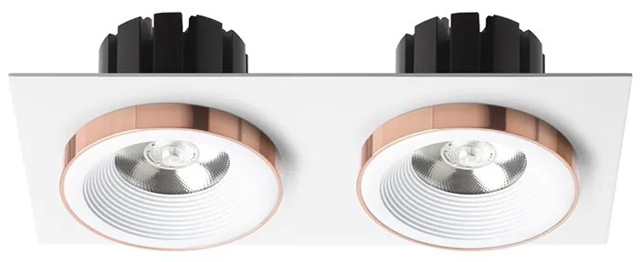 RENDL R13255 SHARM LED podhľadové svietidlo, sady biela meď