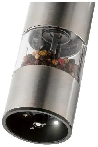 Silvercrest® Elektrický mlynček na soľ a korenie Sspm 6 B1/Ssspm 6 B1 + Napeňovač mlieka EDS SMA 500 H1 (800011596)