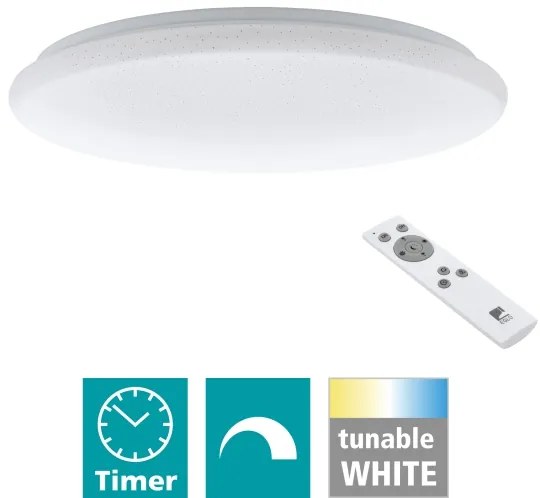 Eglo 97541 - LED Stmievateľné stropné svietidlo GIRON-S LED/40W/230V + DO