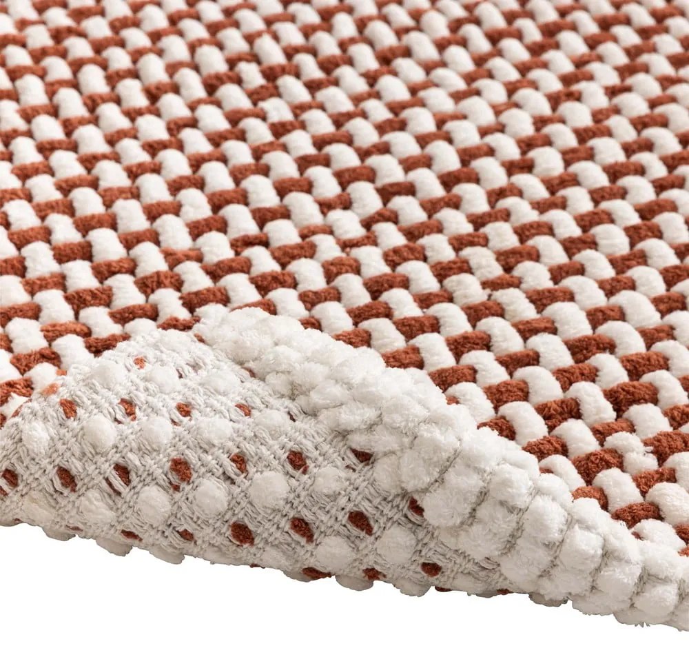 Kúpeľňová predložka v terakotovej farbe 50x80 cm Rafael – douceur d'intérieur