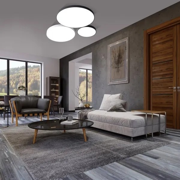 Eglo 98896 - LED Stmievateľné stropné svietidlo ZUBIETA-A LED/36W/230V + DO