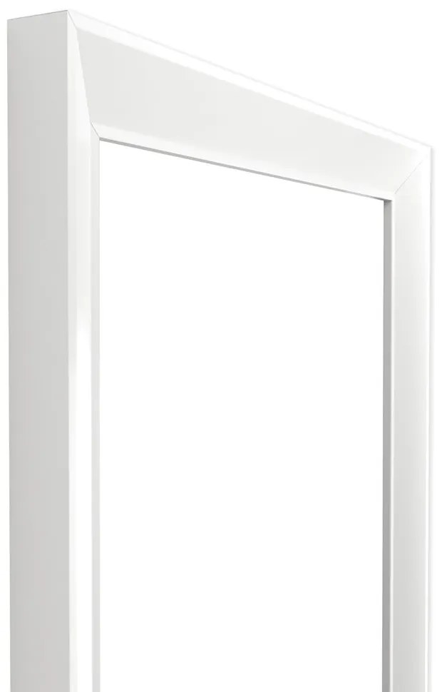Nástenné zrkadlo v bielom ráme Styler Parisienne, 47 x 147 cm