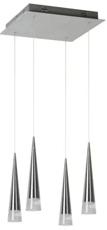 Lucide 36416/19/12 - LED Luster na lanku REIKO 4xLED/5W/230V
