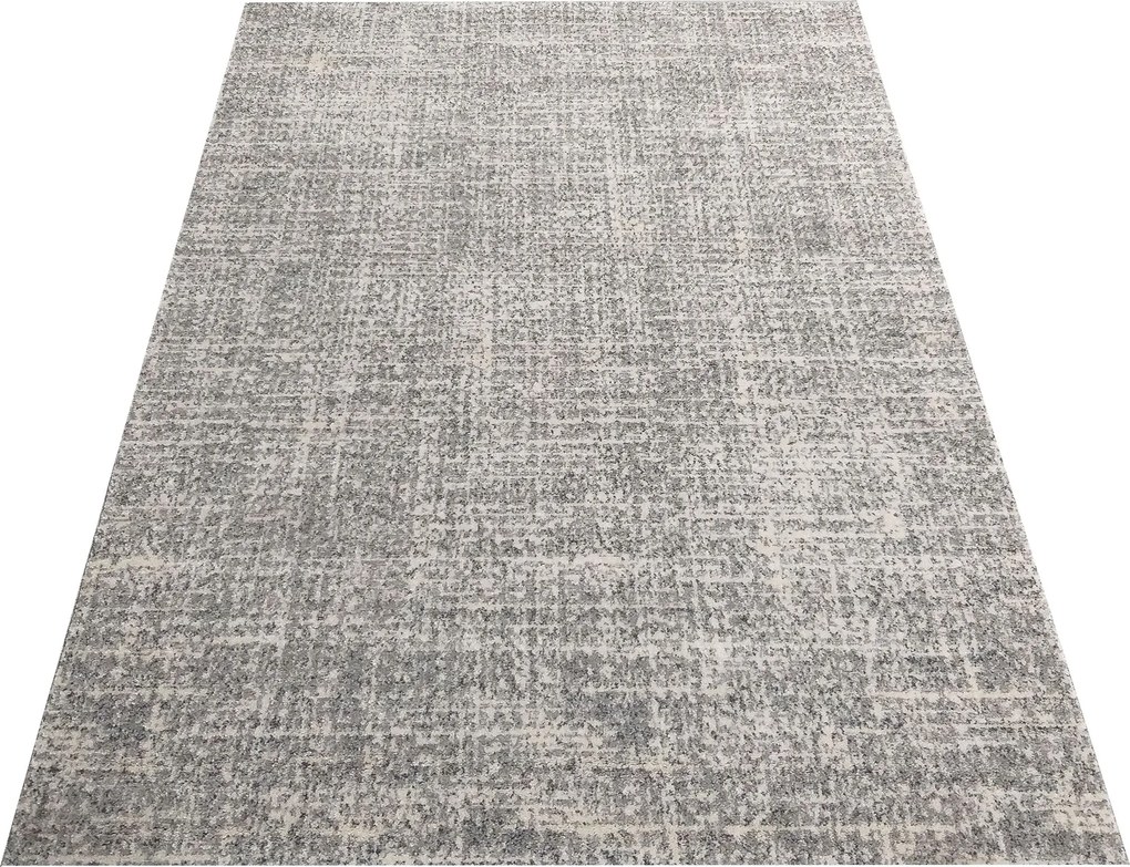 DY Moderný sivý koberec Vista 06 Rozmer: 160x220 cm