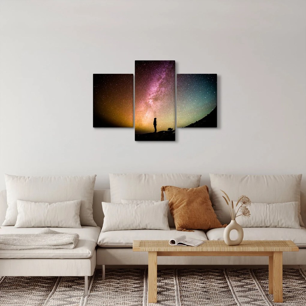 Obraz - obloha plná hviezd (90x60 cm)