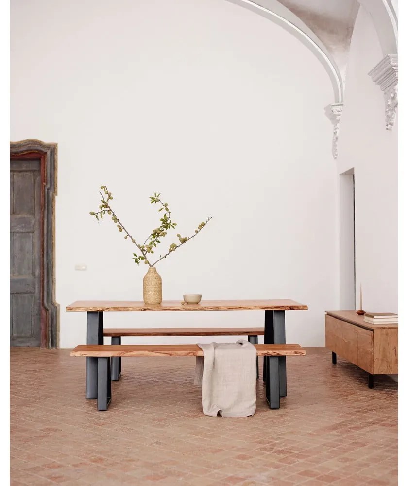 Jedálenský stôl s doskou z akácie 97,5x200 cm Alaia – Kave Home