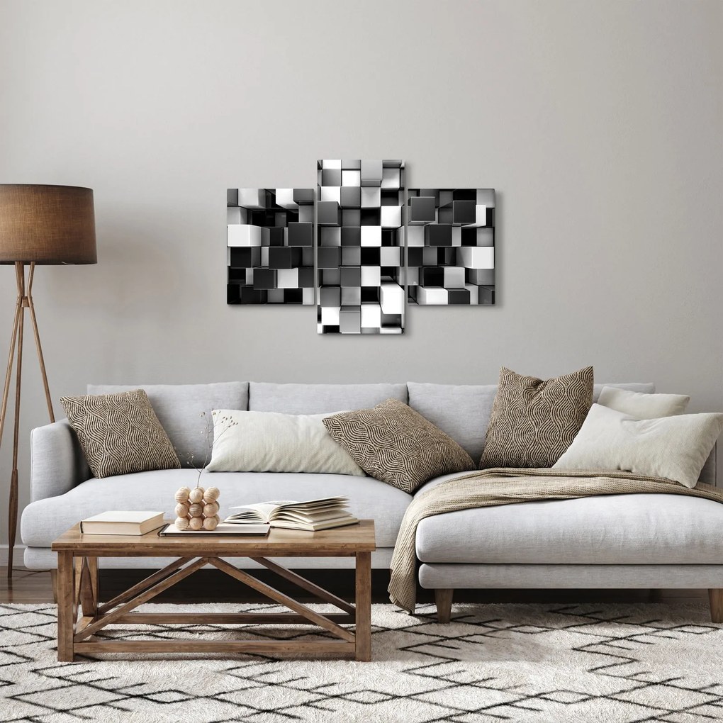 Obraz - Kocky (90x60 cm)