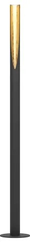 Eglo 97584 - LED Stojacia lampa BARBOTTO 1xGU10/4,5W/230V čierna