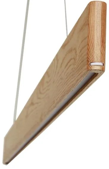 LED Luster na lanku LED/22W/230V 4000K 120 cm jaseň/masív