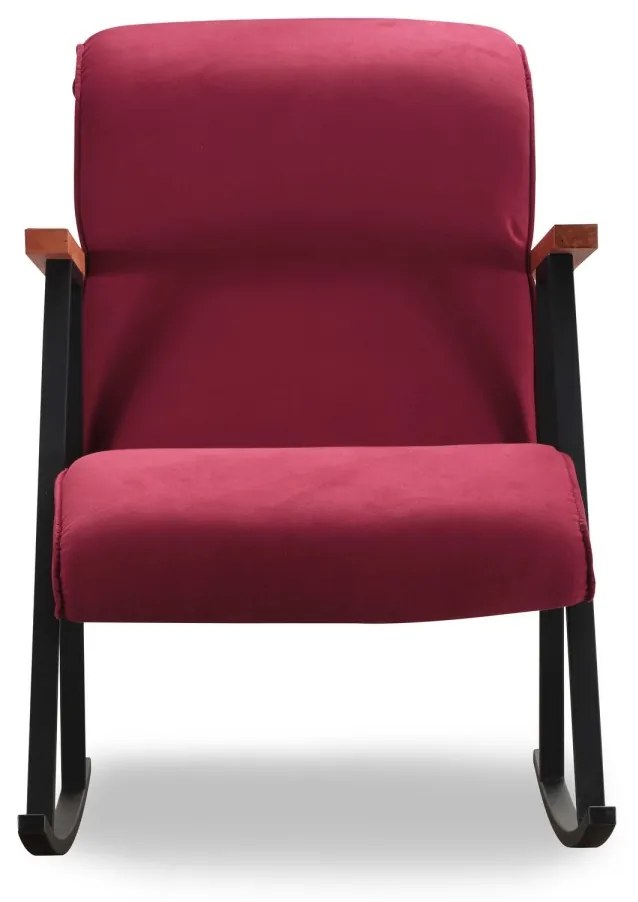 Hojdacie kreslo YOKA 55 cm vínové