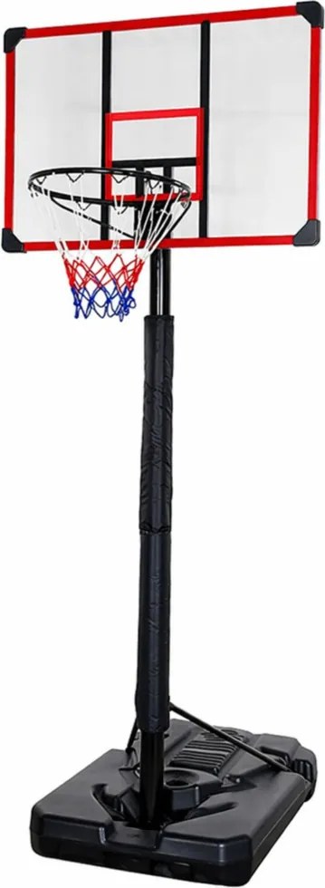LEAN Sport Basketbalový kôš – mobilný nastaviteľný stojan 200–305 cm