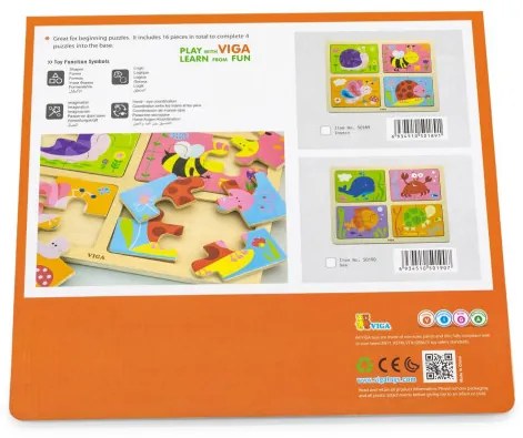 Puzzle na podstavci 4v1 Viga 50190 more