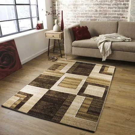 Koberce Breno Kusový koberec PRACTICA 98/EDE, hnedá, viacfarebná,240 x 340 cm