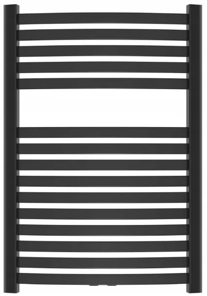 Invena Invena, kúpeľňový rebríkový radiátor 540x800 mm 404W, čierna matná, UG-03-080-A