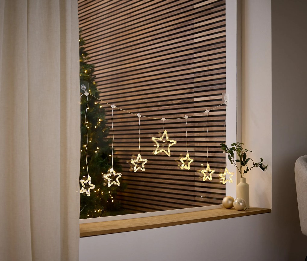 LED svetelný záves »Sterne«