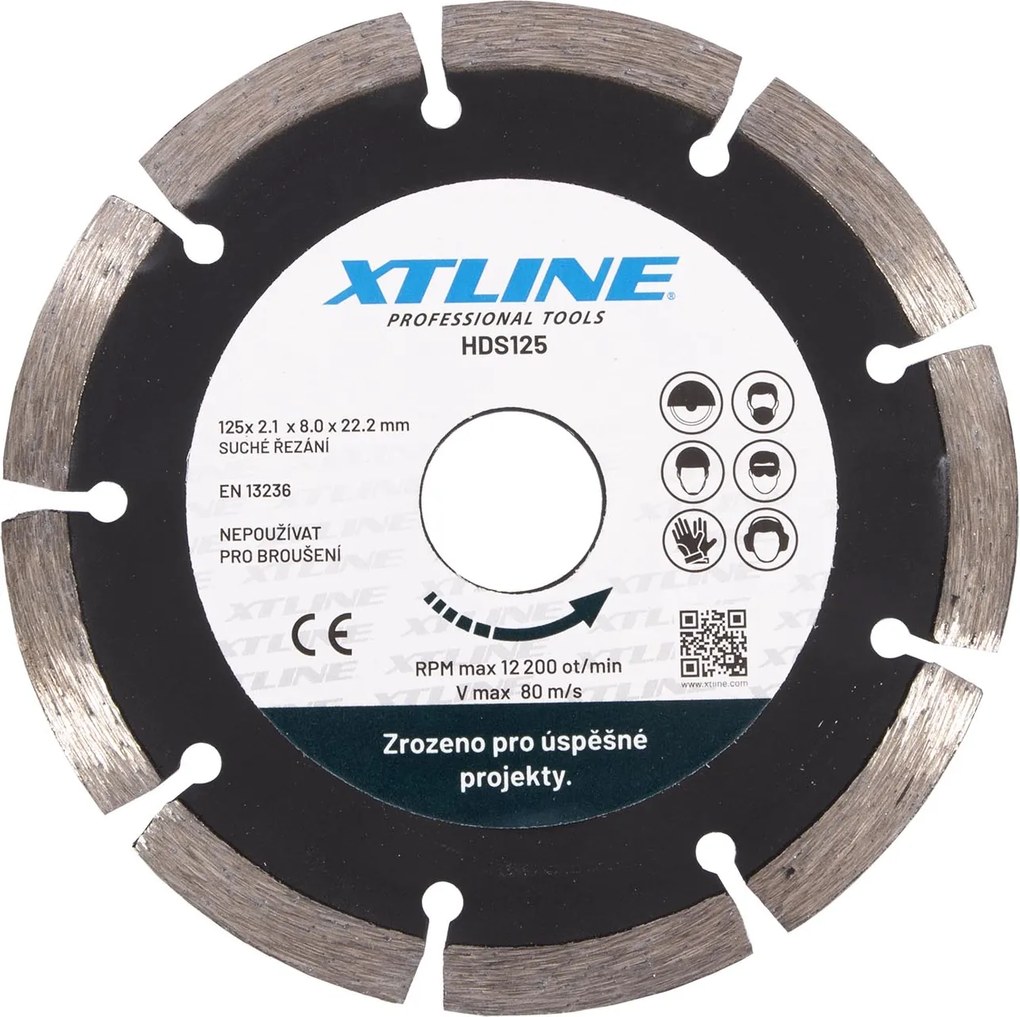 XTline Diamantový segmentový kotúč 230x2,7x22,2mm