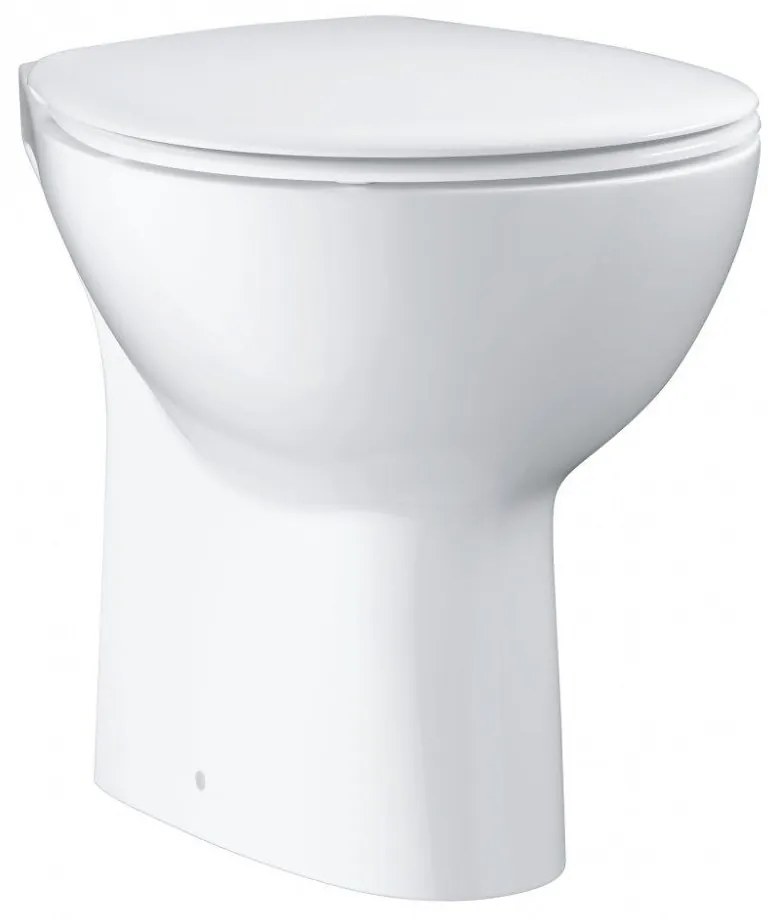 GROHE Bau Ceramic WC sedátko s automatickým pozvoľným sklápaním - Softclose, odnímateľné, z Duroplastu, biela, 39493000