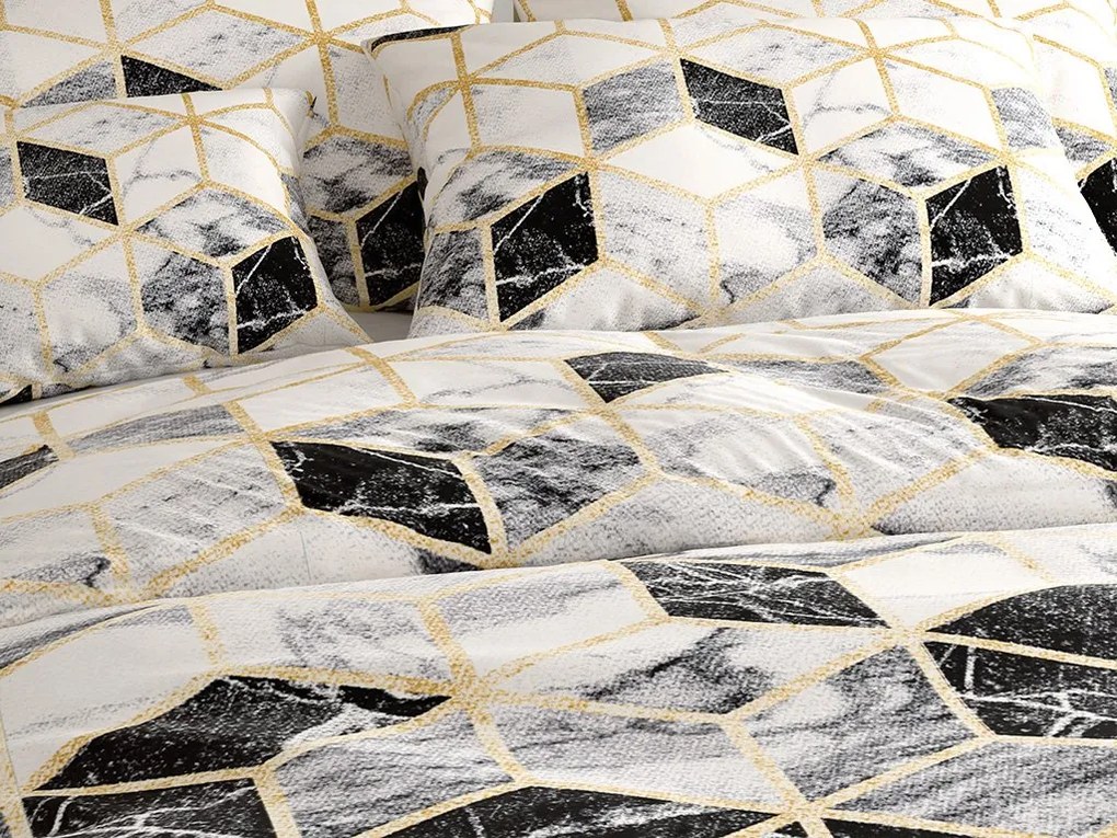 Polybavlnené obliečky ATHENA POLY čierne Rozmer obliečky: 70 x 90 cm | 140 x 200 cm