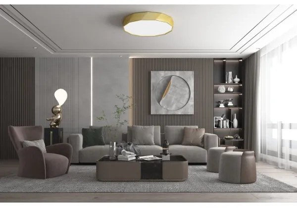 Immax NEO 07132-G80- LED Stropné svietidlo DIAMANTE LED/60W/230V + DO Tuya ZigBee