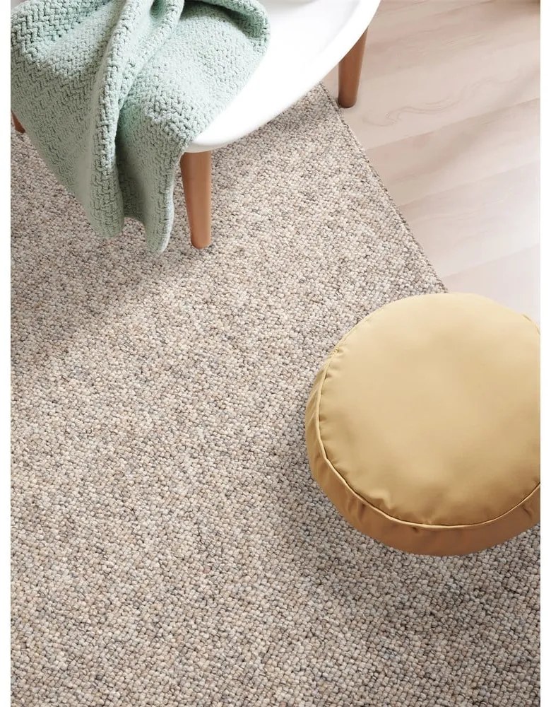 Sivokrémový prateľný koberec 160x230 cm Rocco Dark Cream – Elle Decoration