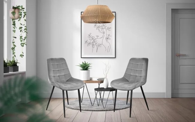 Jedálenská stolička Mark Adler Prince 3.0 Grey