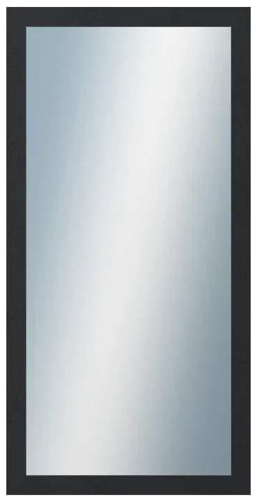 DANTIK - Zrkadlo v rámu, rozmer s rámom 50x100 cm z lišty 4020 čierna (2769)