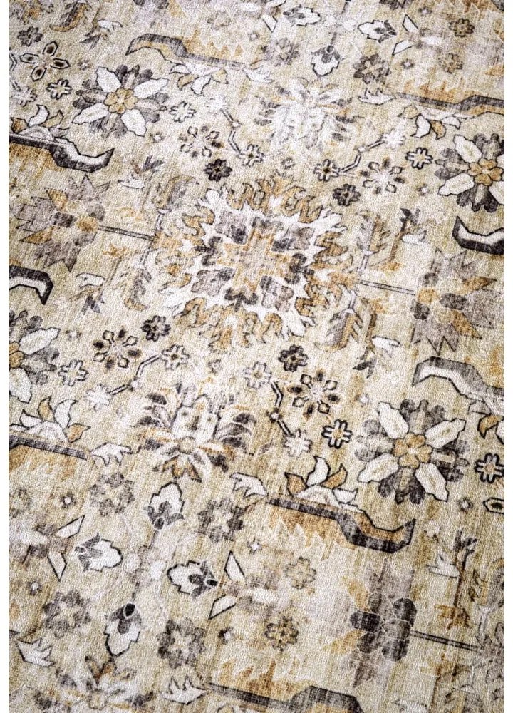Béžový koberec 80x150 cm Saveh Cream Gold – Elle Decoration