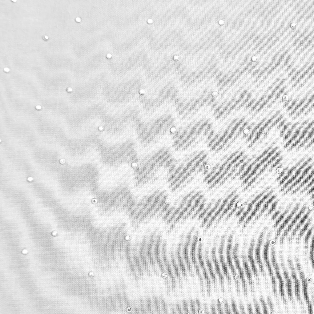 ZÁCLONA NA KRÚŽKOCH ARIADNA1 140X250 CM BIELA